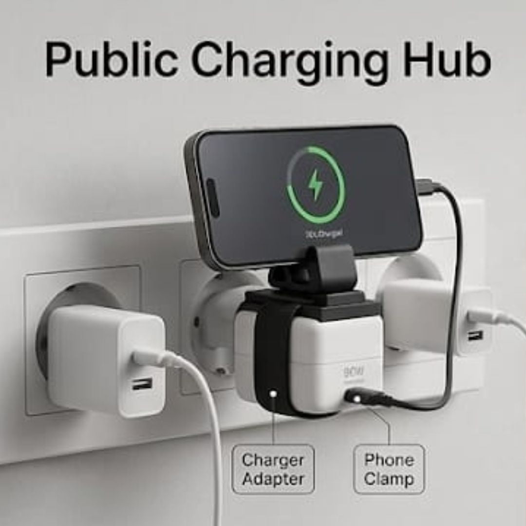 Portable Phone Stand Clamp for Adapter